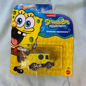 hotwheels spongebob squarepants car NIB NEW nickelodeon collectible toy cartoon